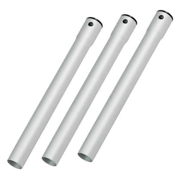 Saugrohr Cleancraft Ø 35 mm / 3 x 0,33 m, Aluminium