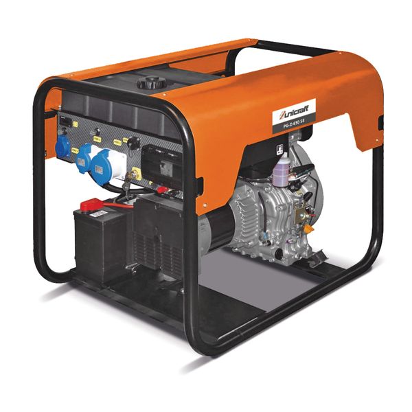 Synchron-Stromerzeuger Unicraft PG-D 650 SE
