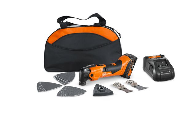 Oszillierer - Akku MULTIMASTER AMM 500 AS 2 Ah in Nylon-Tasche