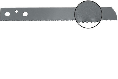 Sägeblatt, Länge 200 mm, Zahnabstand 1 mm, Dicke 1,5 mm