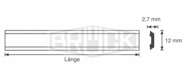 ENSHIN Hobelmesser 150 mm HW