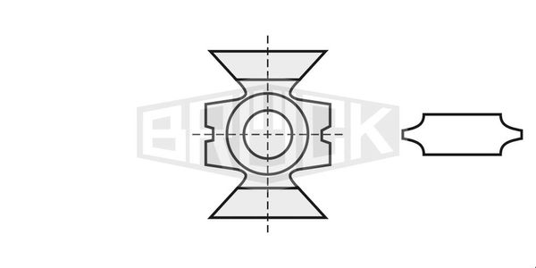 HW-WP 15x22,3x9,0 mm R3 B10