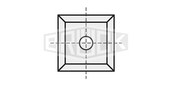 HW-VS 13x13x2,5 mm B20