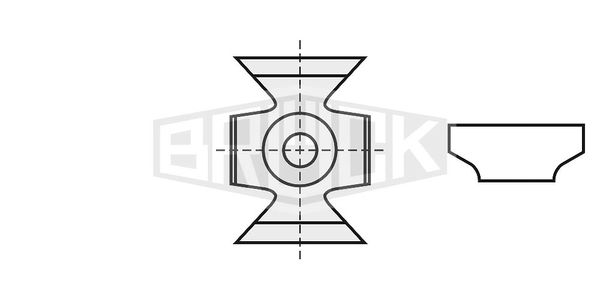 HW-WP 16x22x5 mm R4,0 B10