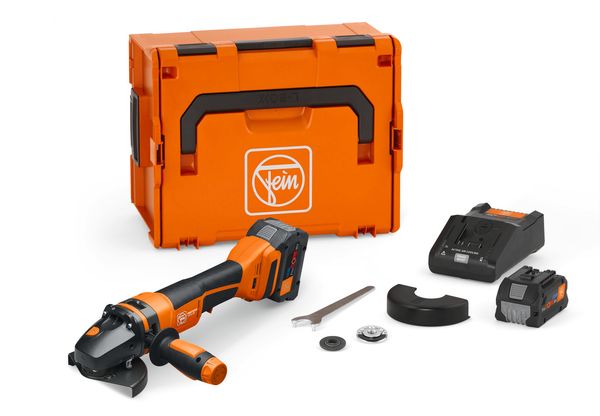 Akku-Winkelschleifer PROTAGO Ø 125 mm CCG 18-125-12 PD-SEC Set 8Ah ProCORE