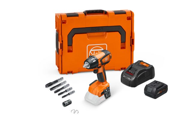 Akku-Schlagschrauber im Anwender-Set ASCD 18-300 W2 AS Impact-tapping-top S