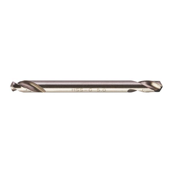 METALLBOHRER HSS-G DOPPEL 5.0X62MM (10)