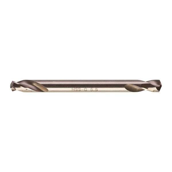 METALLBOHRER HSS-G DOPPEL 5.5X66MM (10)