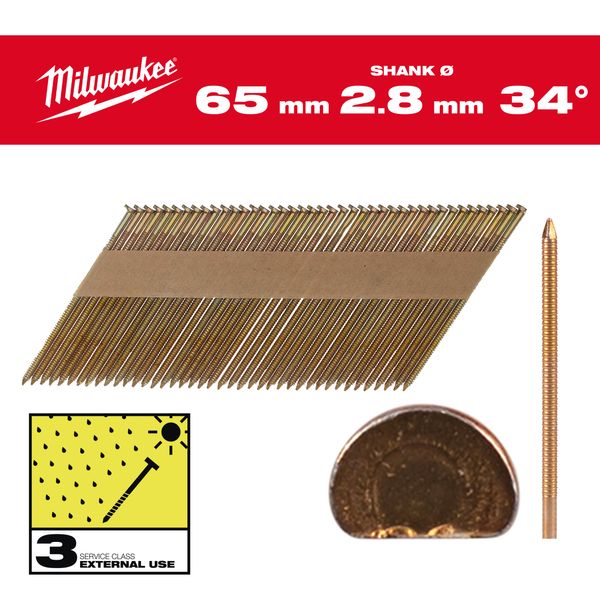 D-Kopf-Nägel 34° 65mm GS SC3 (2.200)