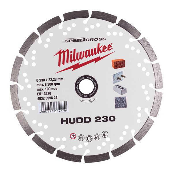 Diamanttrennscheibe SPEEDCROSS HUDD