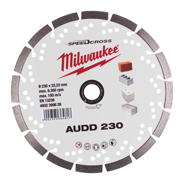 Diamanttrennscheibe SPEEDCROSS AUDD