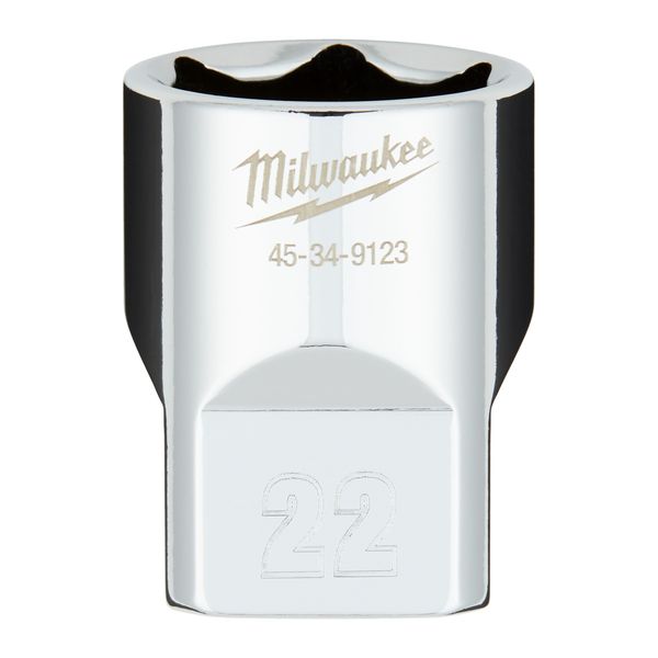 1/2 Drive Socket Metric Standard-22MM