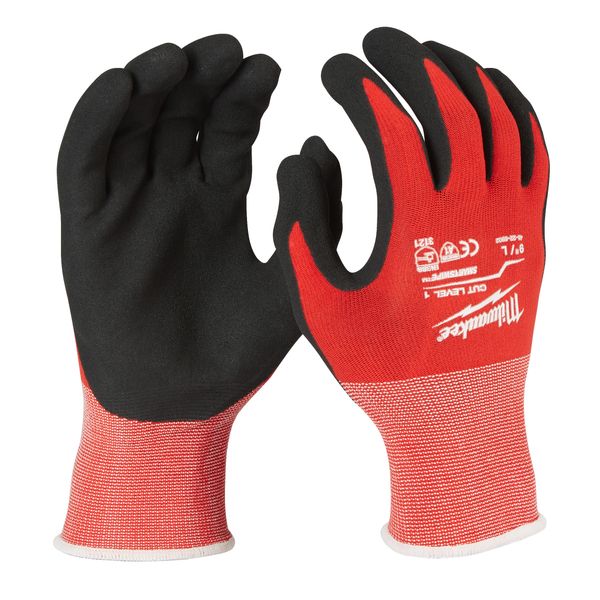 Schnittschutzhandschuhe Kl. 1 L/9