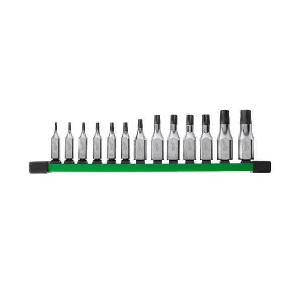 TX Bit-Steckschl.-Eins. 1/4,3/8 Set (13)