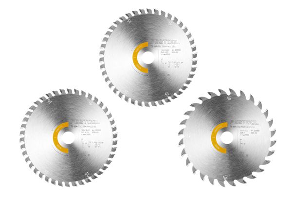 Kreissägeblatt-Set KSB-SORT/3 W 160x1,8