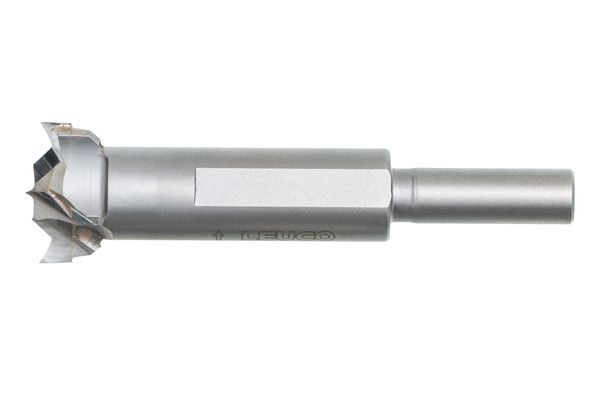 Cabineo Aggregat-Bohrer, HW, linkslaufend, Ø15 mm, Schaft Ø6/4.5x18 mm, L 57.5 mm