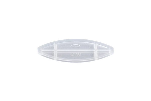 C10 transparente Lamelle (Karton mit 300 Stück)