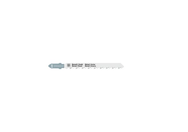 Stichsägeblatt für Metall , BIM 75 T1.2 MS SC , VE 5 St, Länge 100 mm