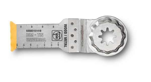 E-Cut Bi-Metall Sägeblatt mit TiN-Beschichtung, Länge 60 mm, Breite 28 mm, VE 1