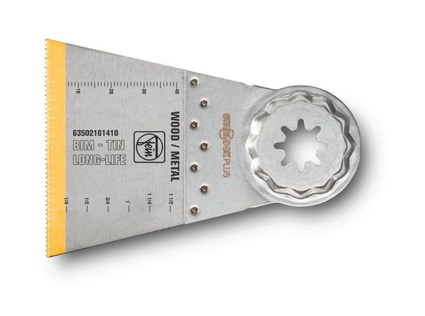 E-Cut Bi-Metall Sägeblatt mit TiN-Beschichtung, Länge 50 mm, Breite 65 mm, VE 1