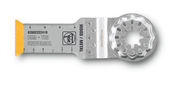 E-Cut Bi-Metall Sägeblatt mit TiN-Beschichtung, Länge 55 mm, Breite 28 mm, VE 1
