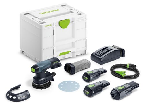 Akku-Exzenterschleifer ETSC 125 3,0 I-Set