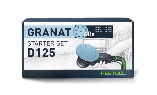 Schleifmittel Granat D125 GR-Set
