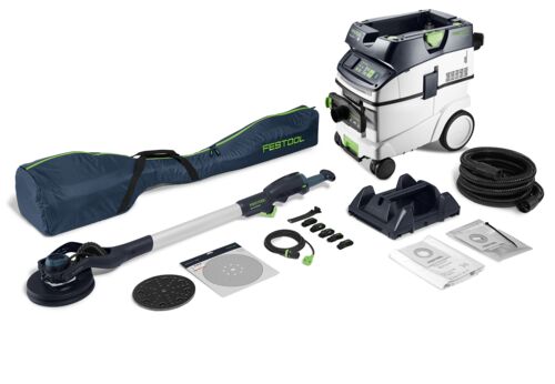 Langhalsschleifer- und Sauger-Set PLANEX LHS 2-M 225 EQ/CTL 36-Set