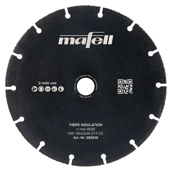Sägeblatt KSB-FI 185, HW, 185 x 3 x 20 mm, Z14