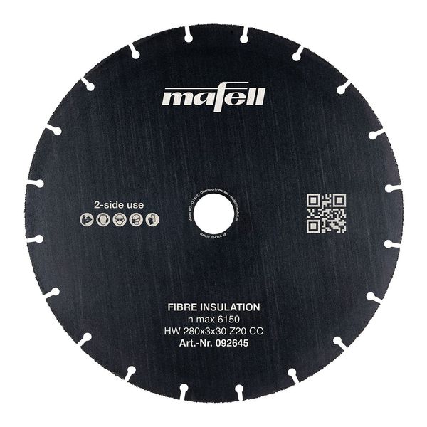 Sägeblatt KSB-FI 280 HW, 280 x 3 x 30 mm, Z20