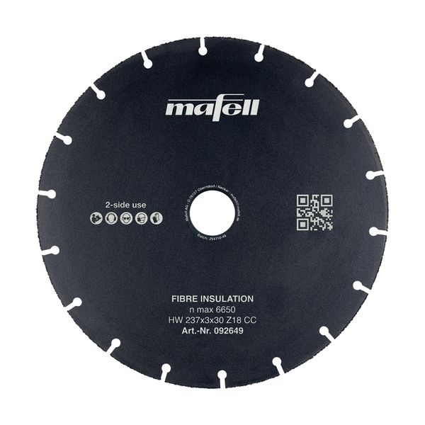 Sägeblatt KSB-FI 237, HW, 237 x 3 x 30 mm, Z18, CC, Fibre Insulation