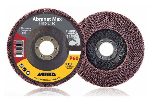Abranet Max Flap disc T29 115mm ALOX 40
