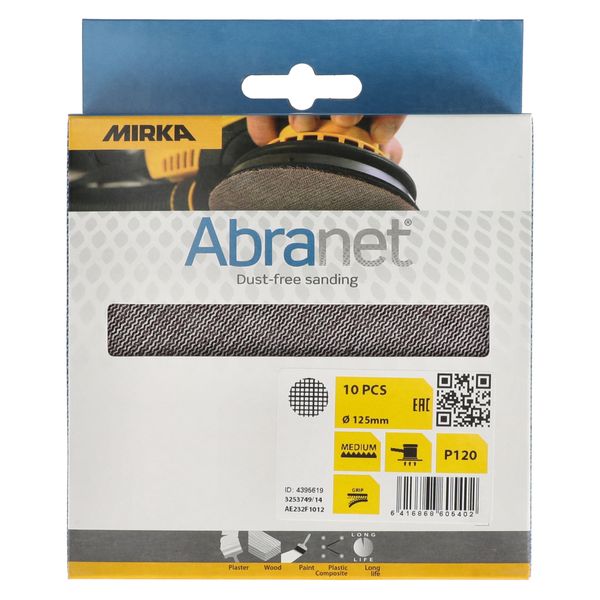Abranet 125mm Grip P120