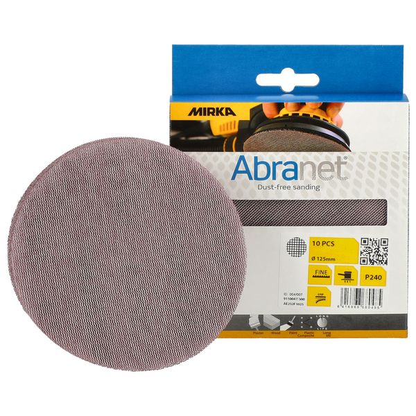 ABRANET 125mm Grip P240
