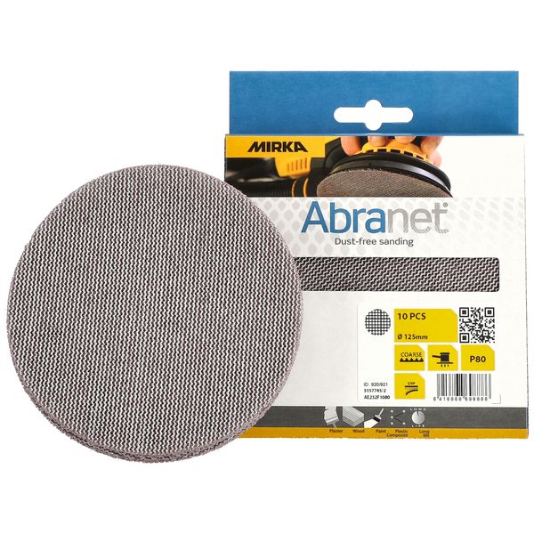 ABRANET 125mm Grip P80