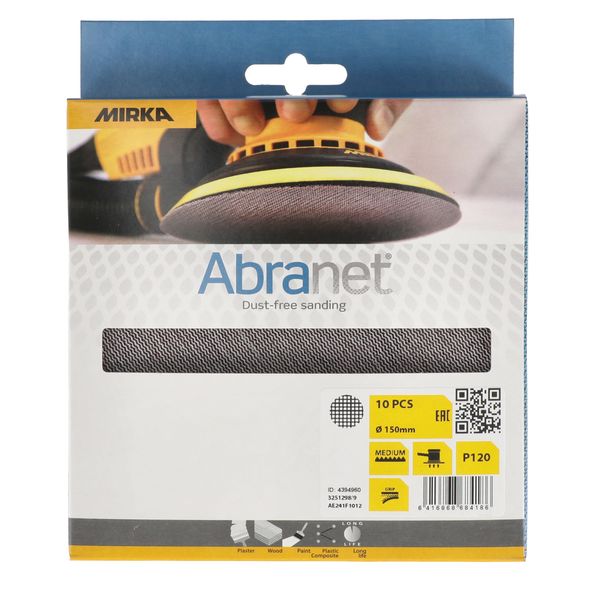 ABRANET 150mm Grip P120