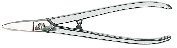 Goldschmiedeschere geradevernickelt 180mm Erdi