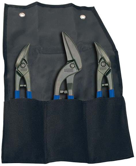 Ideal-/Pelikan-Scheren-Set in Rolltasche DSET-SF3
