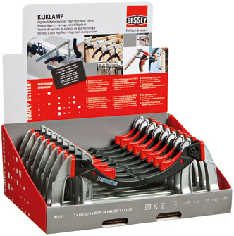 KliKlamp Theken-Display KLI-D