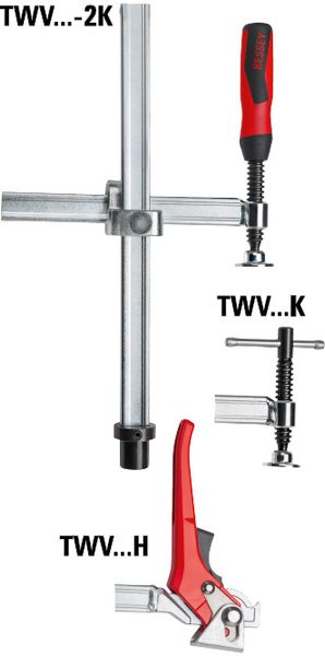 Spannelement mit variabler Ausladung TWV28 300/175 (2K-Kunststoffgriff)