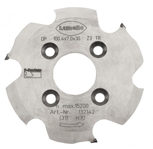 P-System Nutfräser. Ø 100.4 x7x30 mm (Diamant)