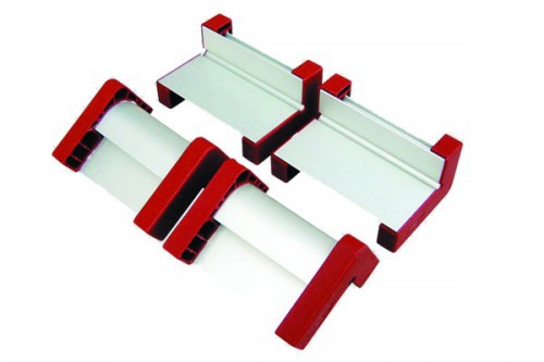 Profilzulagen 40 cm, eloxiert