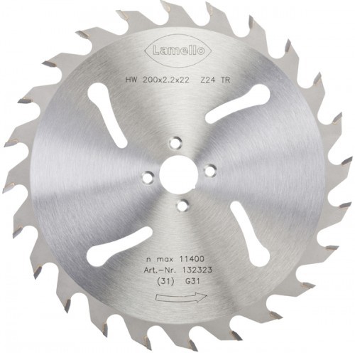HW-Sägeblatt Ø 200 x 2.4 x 22 mm Z24 (für Schrauben)