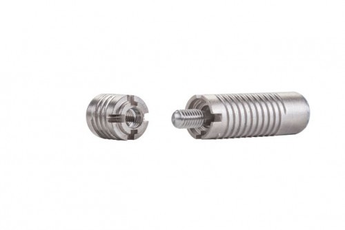 Invis Mx2 Verbinder-Set mit Eindrehmutter 14 mm