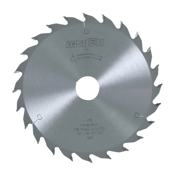 Sägeblatt-HM 190 x 1,8/2,5 x 30 mm, Z 24, WZ