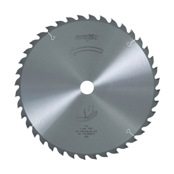 Sägeblatt-HM 330 x 2,2/3,6 x 30 mm, Z 40, WZ