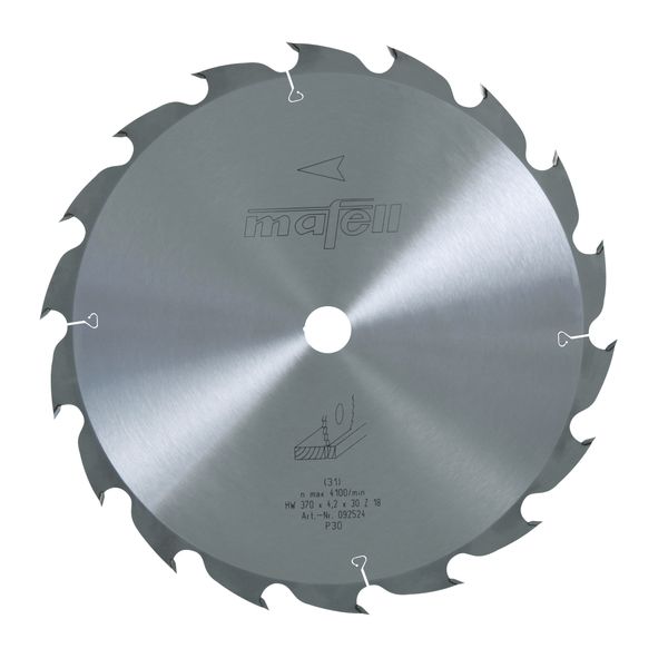 Sägeblatt-HM 370 x 2,2/4,2 x 30 mm, Z 18, WZ