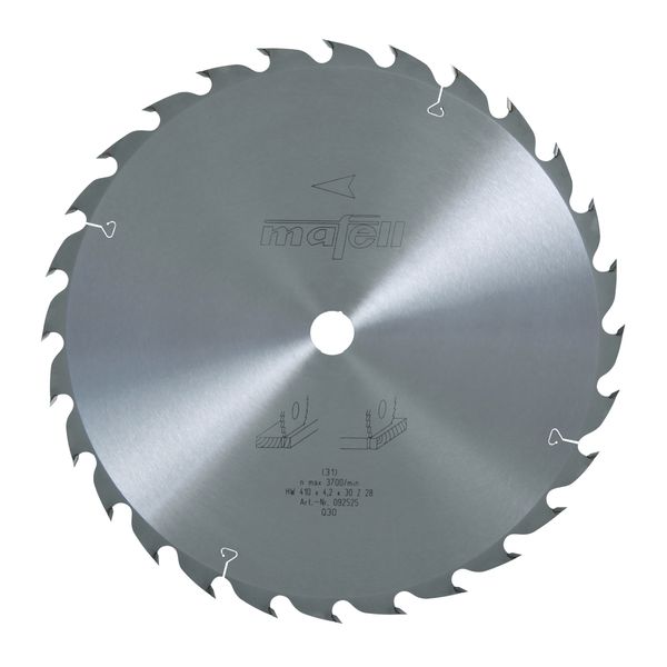 Sägeblatt-HM 410 x 2,5/4,2 x 30 mm, Z 28, WZ