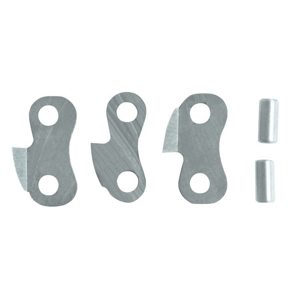 Ersatzglieder und Nieten, Teilung A - 22,6 mm, 10 mm, 2 Satz