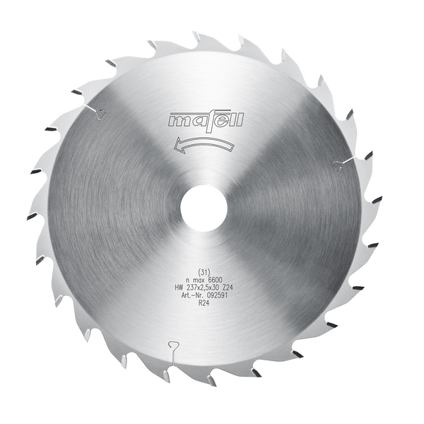 Sägeblatt-HM 237 x 1,8/2,5 x 30 mm, Z 24